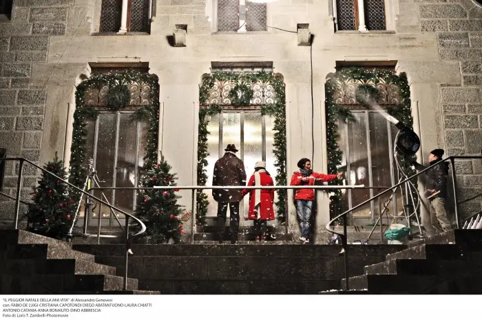 cineturismo, location, cinema, turismo, film tourism, movie tour, Il peggior Natale della mia vita, The Worst Christmas of My Life, Alessandro Genovesi, Fabio De Luigi, Cristiana Capotondi, Diego Abatantuono, Colorado film, Gressoney-Saint-Jean, Castel Savoia, Valle d'Aosta, Aosta Valley