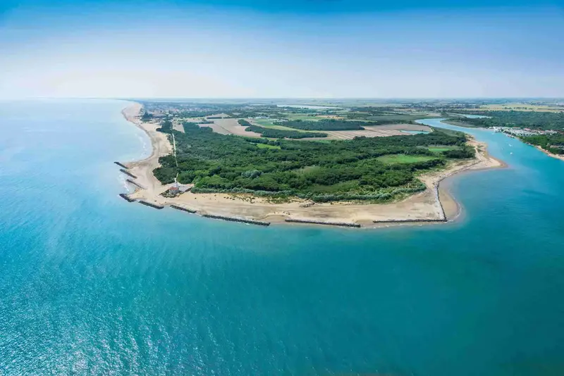 Mouth of river Tagliamento