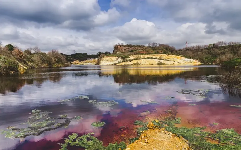 Red Lake of Solforata — Natural Reserve of Decima Malafede